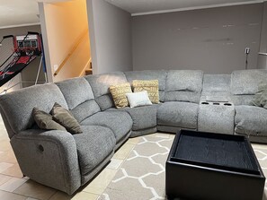 Fernseher, Kamin
