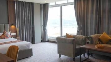 Habitación Premium, vistas a la montaña | Wifi gratis y ropa de cama
