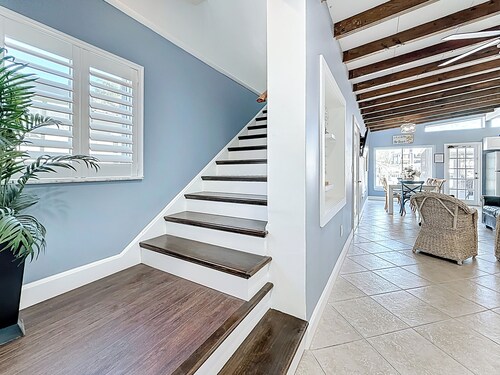 Waterfront Retreat Walk to Beach Pool Home