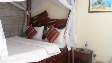 Standard Double Room, City View | WiFi (free), bed sheets