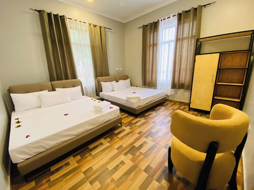 3-bedroom house in lovely Nungwi with AC,living room,kitchen & streaming service