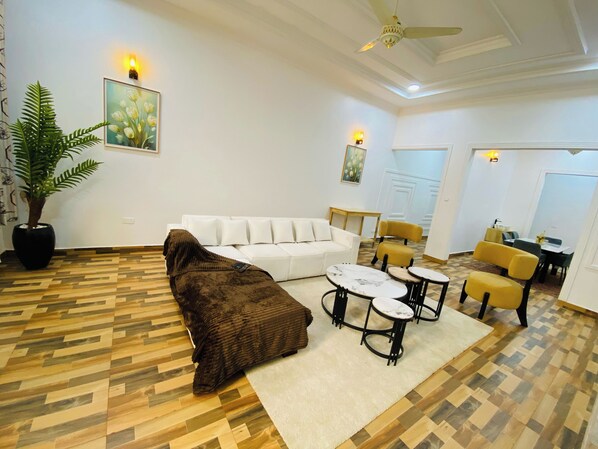 Interior - 3-bedroom house in lovely Nungwi with AC,living room,kitchen & streaming service (zanzibar)