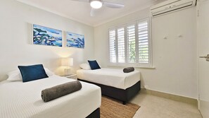 3 quartos, roupa de cama