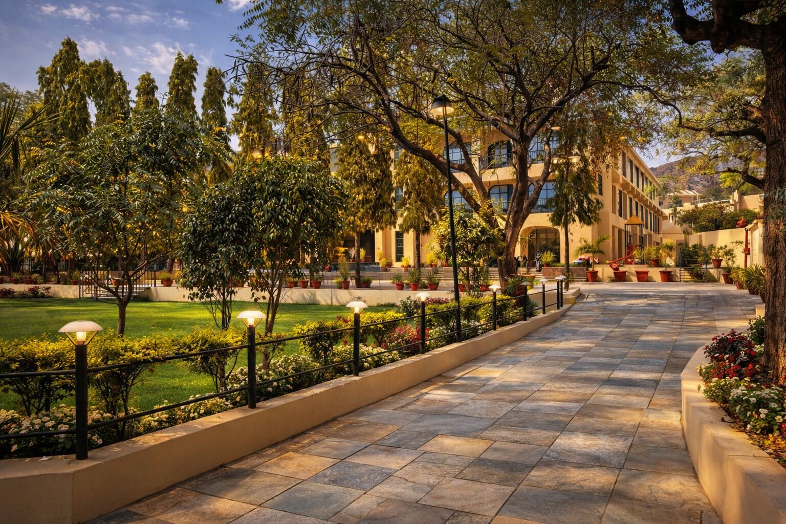 Vista al jardín