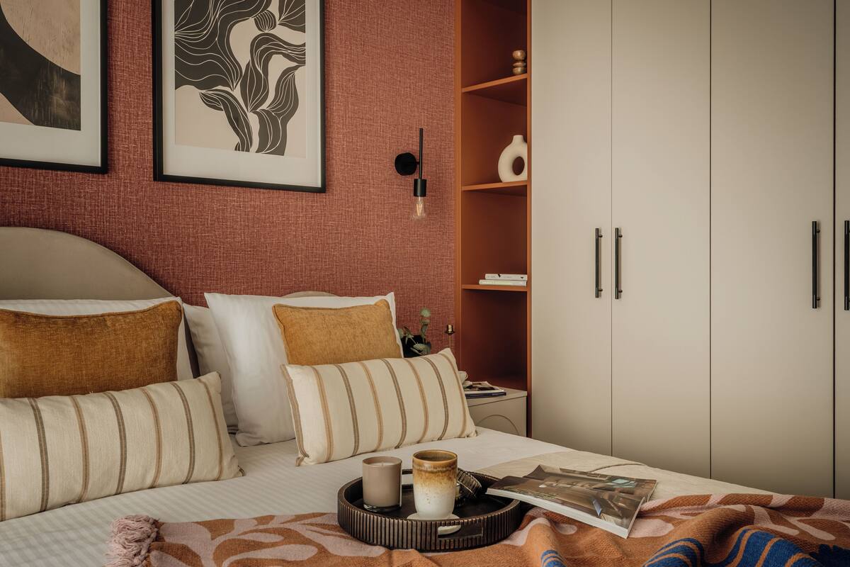 Design Apartment, Balcony | Dihias secara berasingan, dilengkapkan perabot secara berasingan, meja