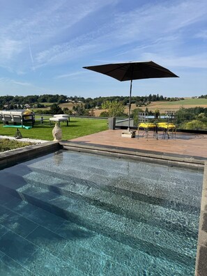 Seasonal outdoor pool