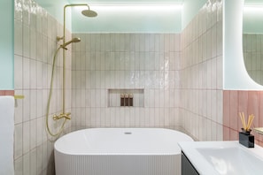 Free minibar items, in-room safe, laptop workspace, blackout curtains