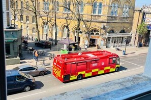 Blick von der Unterkunft