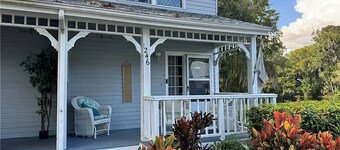 Entire condo overlooking the canal with a  community pool in charming Inverness