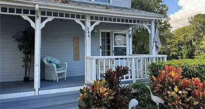 Entire condo overlooking the canal with a community pool in charming Inverness