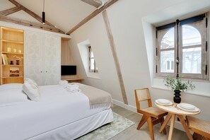 公寓 | 1 間睡房、手提電腦工作空間、熨斗/熨衫板、床單