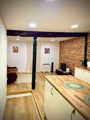 Living area - Apartment in the center of Santander (Santander)