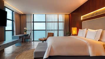 Chambre Luxe, 1 trĂšs grand lit, vue ville