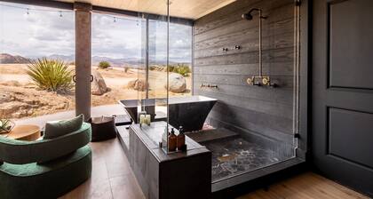 Iconic 7,000sf Glass Villa + Soaking Pool