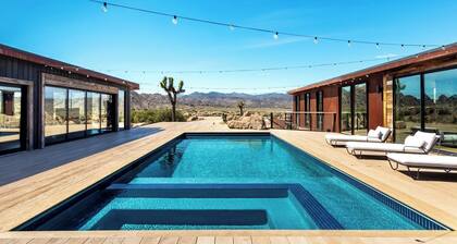 Iconic 7,000sf Glass Villa w/ 2 Pools on 350 Acres