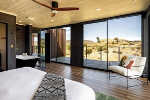 6 bedrooms, iron/ironing board, WiFi (free), bed sheets - Iconic 7,000sf Glass Villa w/ 2 Pools on 350 Acres (Pioneertown)