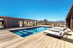 Pool - Iconic 7,000sf Glass Villa w/ 2 Pools on 350 Acres (Pioneertown)