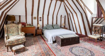 Gästezimmer 'La Mansarde' mit gemeinsamem Garten und WLAN