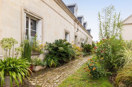 Gästezimmer 'La Mansarde' mit gemeinsamem Garten und WLAN