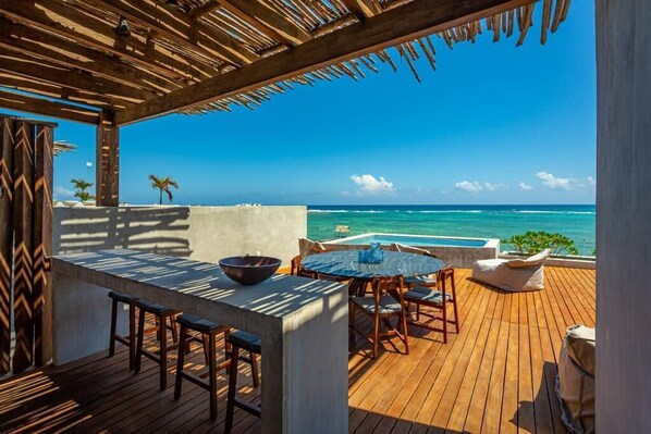 Departamento exclusivo, vista a la playa | Balcón