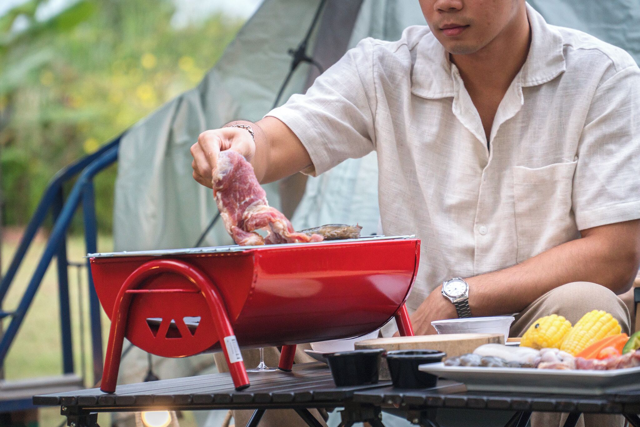 Economy Tent, Garden View | Terrace/patio