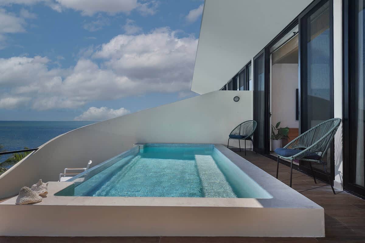 Appartamento Elite, vista oceano | Piscina privata