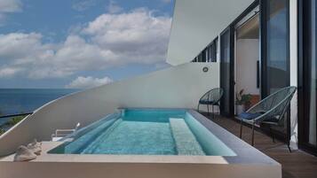 Appartamento Elite, vista oceano | Piscina privata