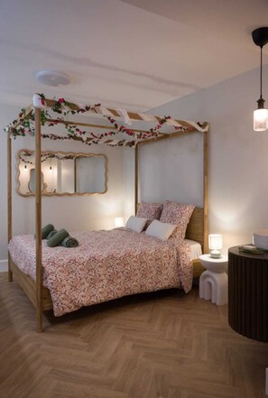 1 chambre, fer et planche à repasser, Wi-Fi gratuit, draps fournis