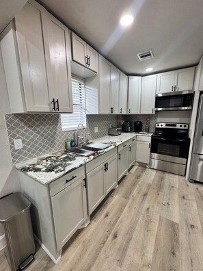 Microwave, oven, stovetop