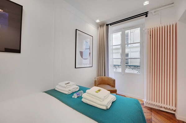 Appartement | 2 chambres, espace de travail pour ordinateur portable