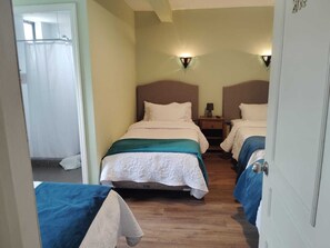 패밀리 쿼드룸, 시내 전망 | 책상, 노트북 작업 공간, 무료 WiFi