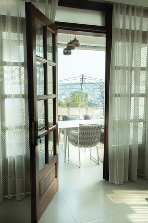 Classic Apartment, City View | Terrace/patio - Gratia Residence (Kigali)