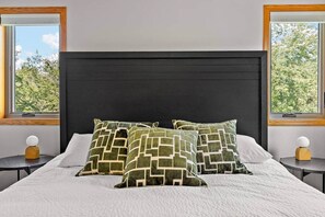 5 slaapkamers, een bureau, gratis wifi, beddengoed