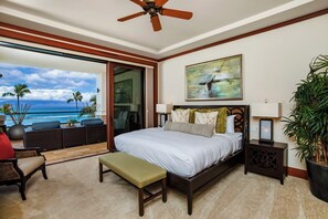 6 bedrooms, iron/ironing board, travel cot, free WiFi - The Resort at Kapalua Bay | 2 Free Rental Cars | KBM Resorts | Oceanfront | 2 Units, 6 Bedrooms | ML-1507 (Lahaina)