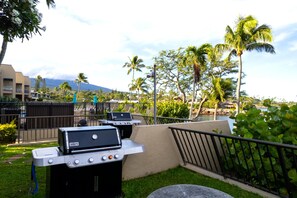 Oceanfront BBQs at Napili Point Resort Maui offer guests unforgettable grilling with panoramic sea views
