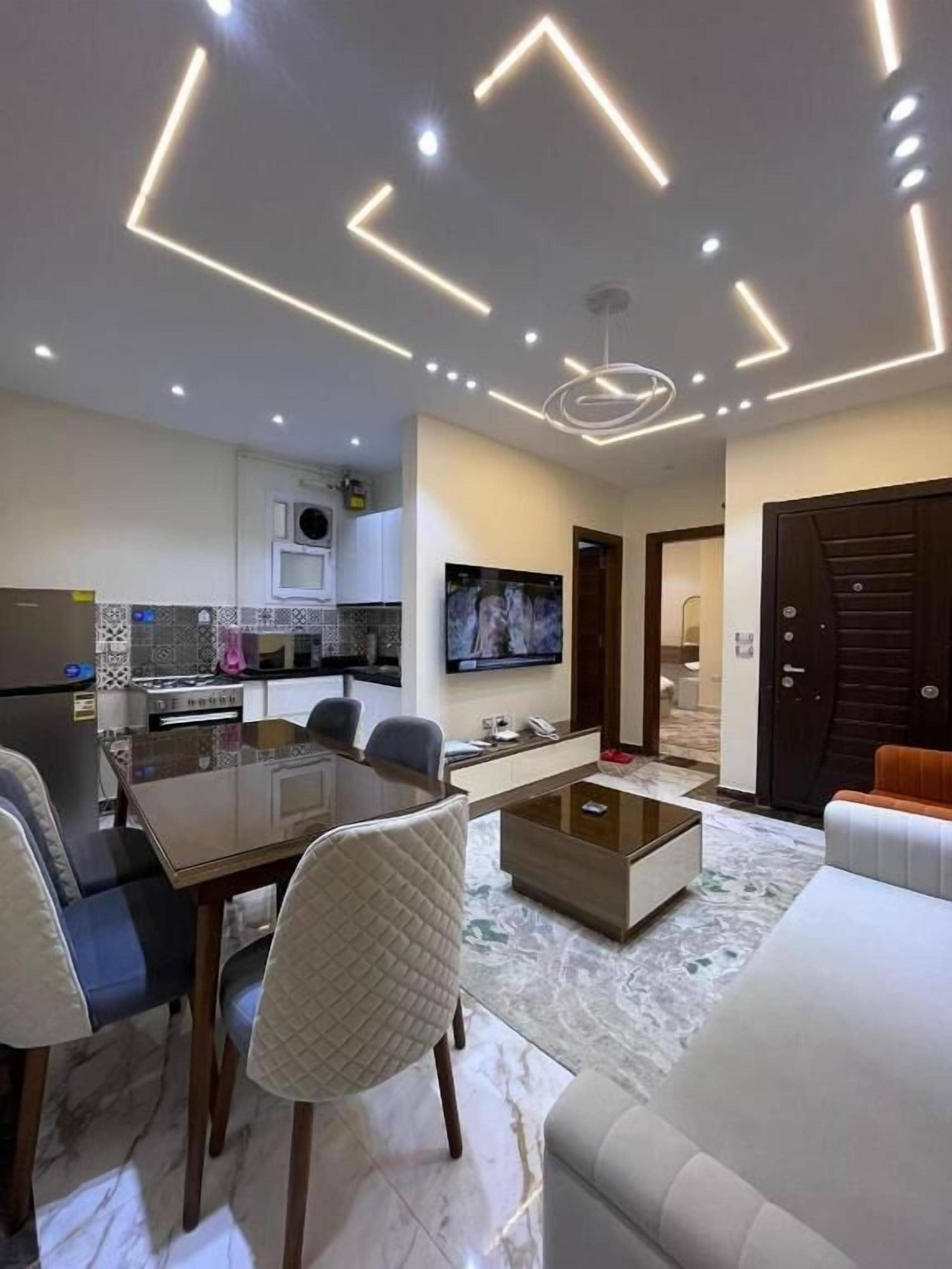 公寓, 2 间卧室 | 起居区 | 电视