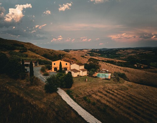 House in the hills Tuscany