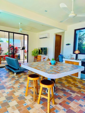 Dining - Peaceful Beach House in Oaxaca-Surrounded by Nature, Pool, Family & Pet Friendly (Agua Blanca)