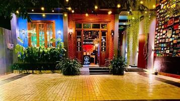 Voorkant van accommodatie