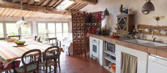Large village house in lavender Provence. Ideal for families