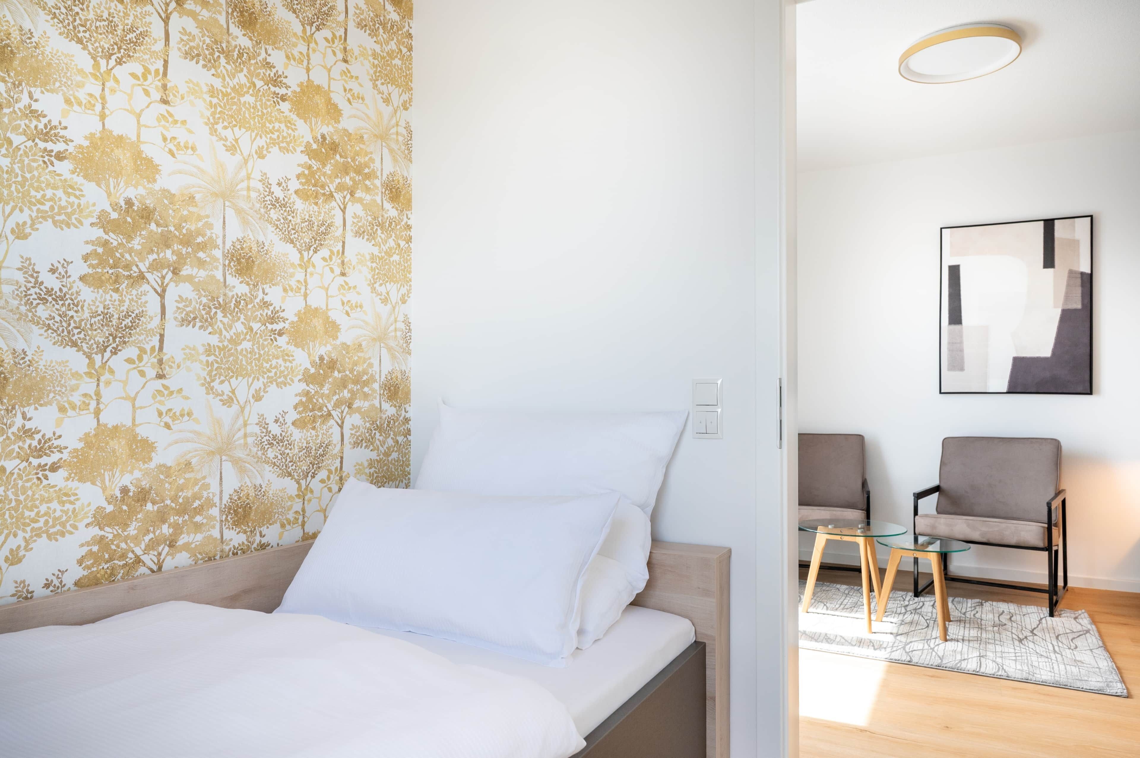 1 室のベッドルーム、アイロン / アイロン台、WiFi (無料)、ベッドシーツ