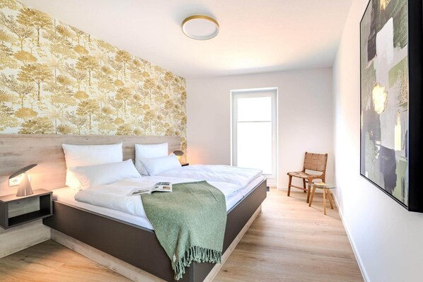 2 habitaciones, tabla de planchar con plancha y wifi gratis 