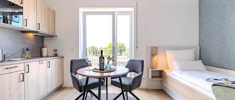 1 dormitorio, wifi gratis, ropa de cama