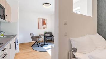 1 Schlafzimmer, kostenloses WLAN, Bettwäsche