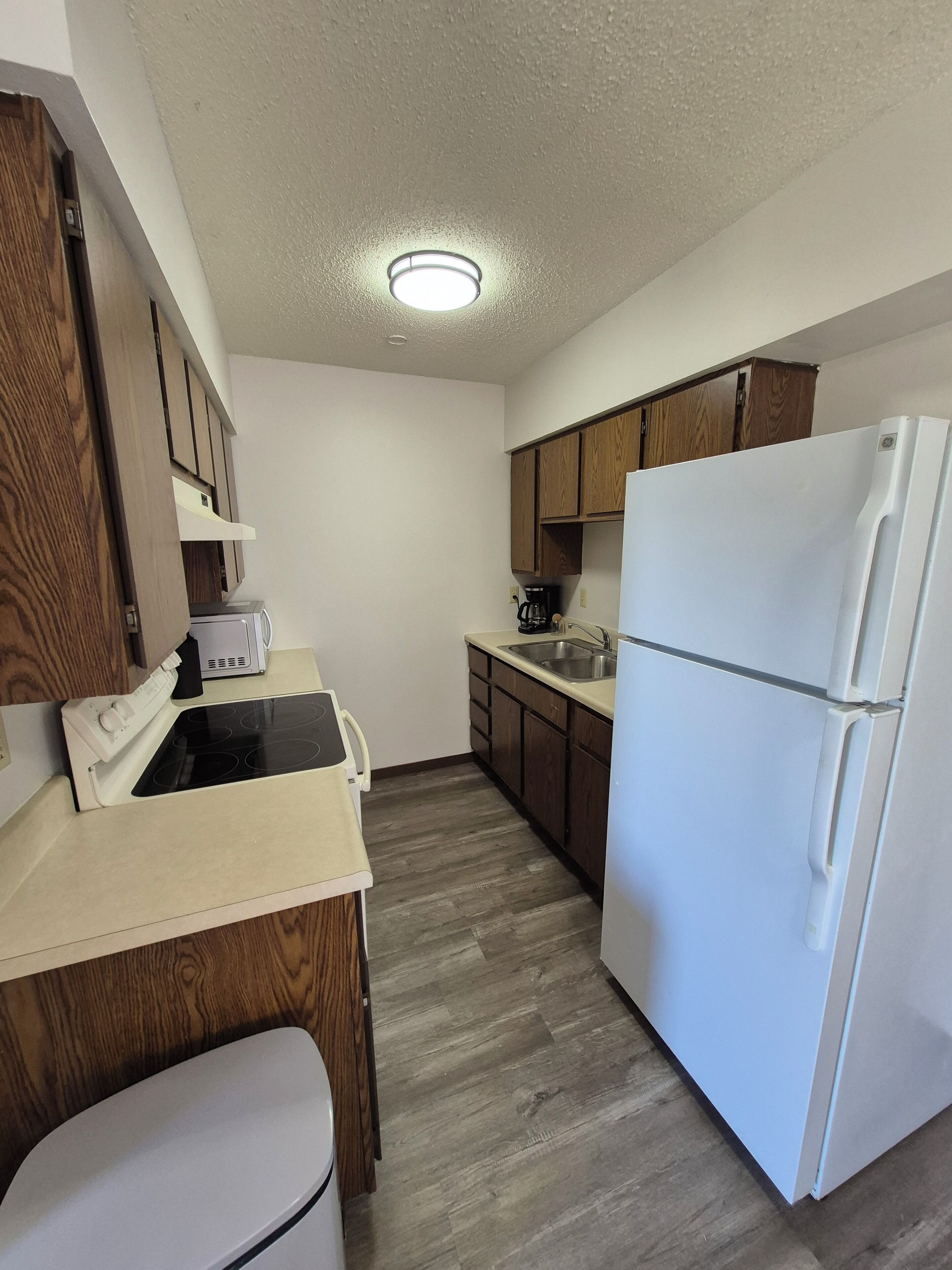 Microwave, oven, stovetop