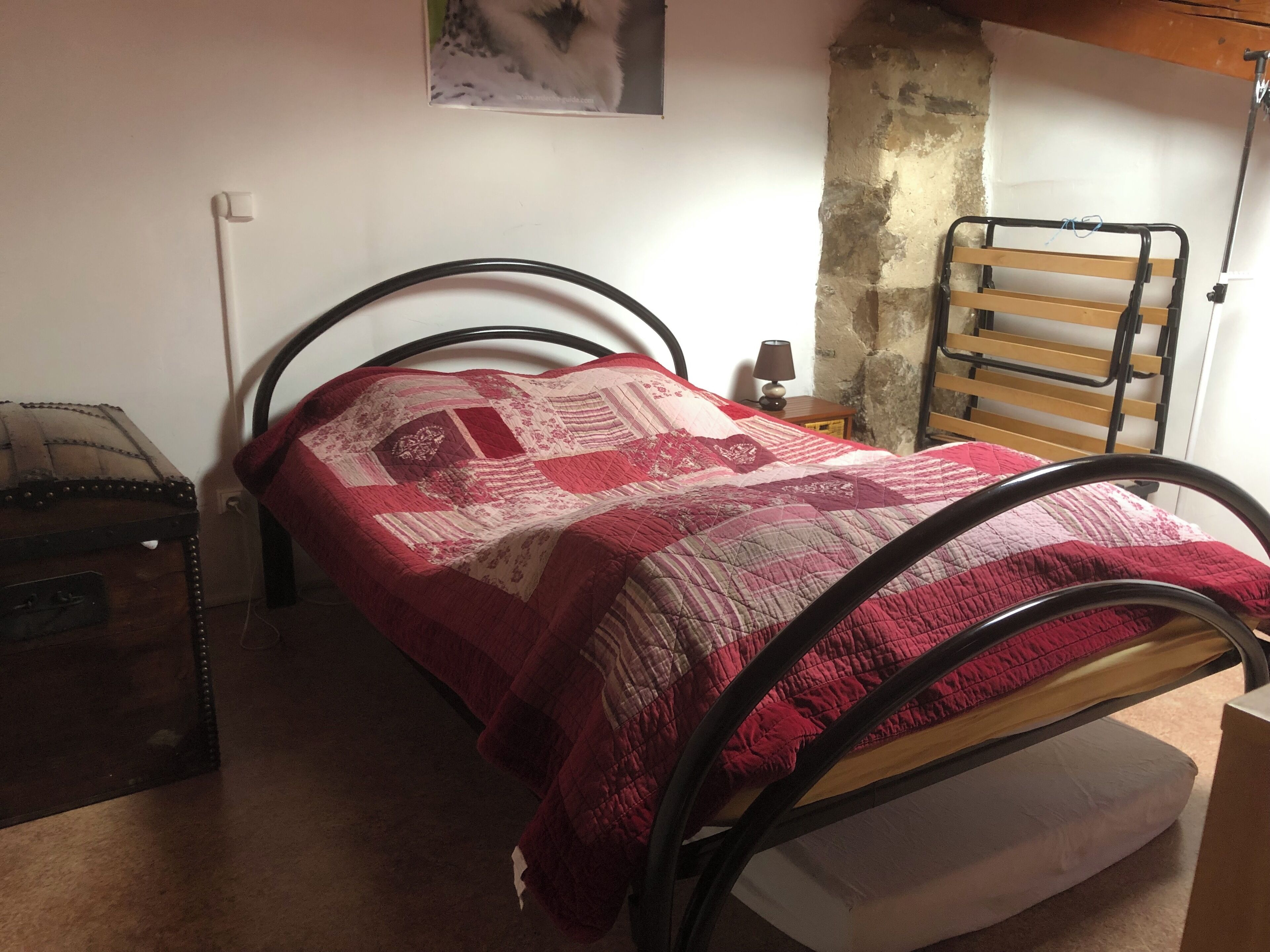 1 bedroom, iron/ironing board, Internet, bed sheets