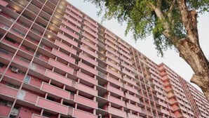 A multi-story building with a uniform facade, featuring balconies on each floor. - Cityscape Escape/Art District Vibes/Bay & City Views (San Juan)