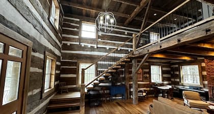 Cozy Oak & Ember Lodge