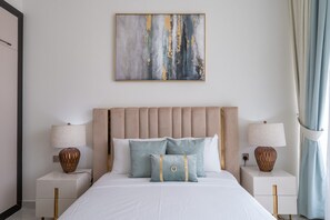 Apartemen | 2 kamar tidur dan internet