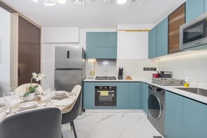 Leilighet | 1 soverom og internett